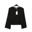 Vila Curvy Long sleeve blouse (Black)