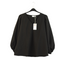 Vila Curvy Long sleeve blouse (Black)