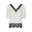 Love & Divine Short sleeve blouse (White)