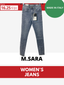 Fashionable Women's Jeans in size range - Made in Italy