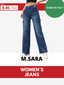 Fashionable Women's Jeans in size range - Made in Italy