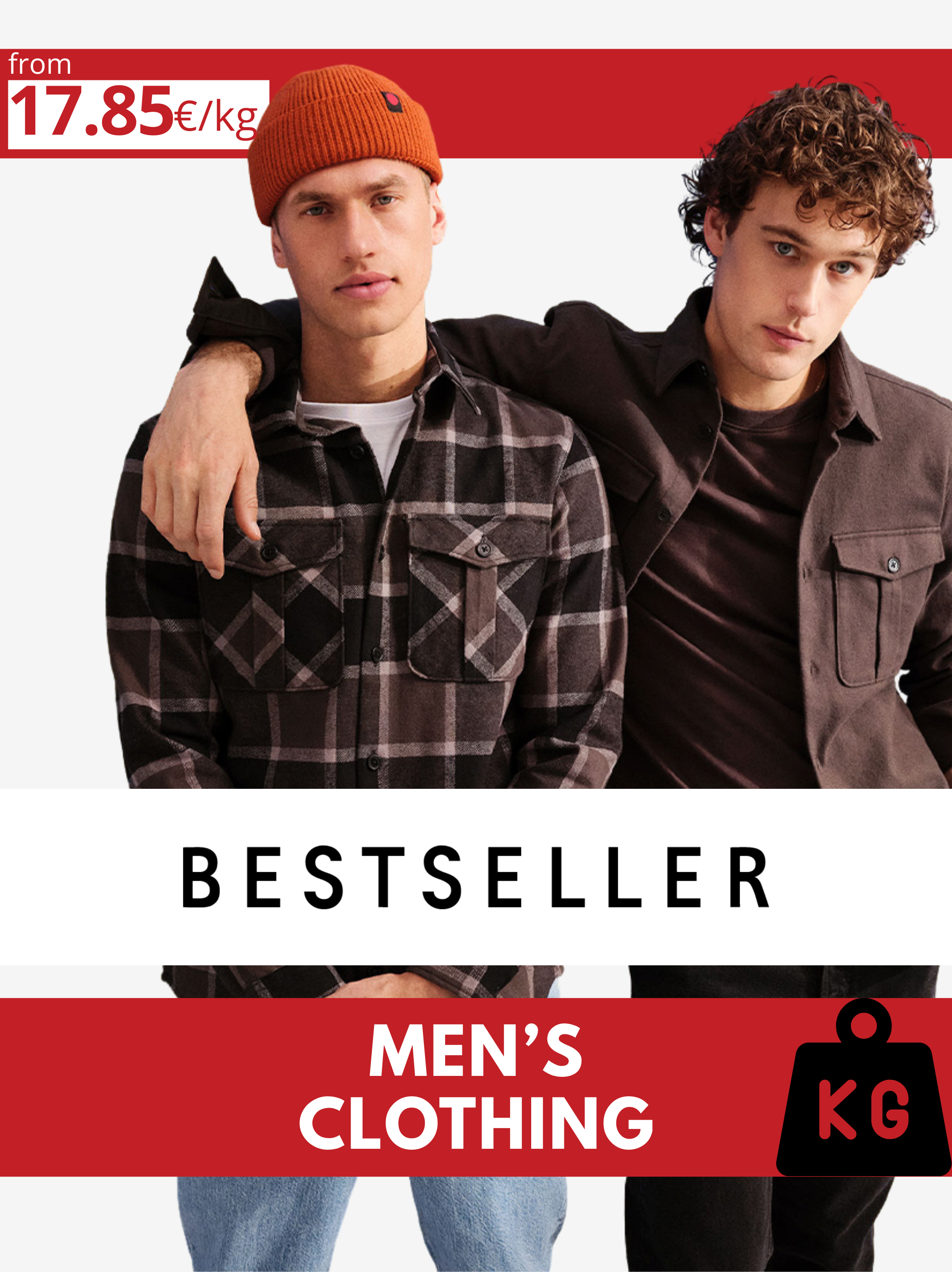 BESTSELLER men's lot – Fashionstockb2b