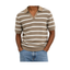 Brave Soul Knit polo shirt (STONE OFF WHITE)