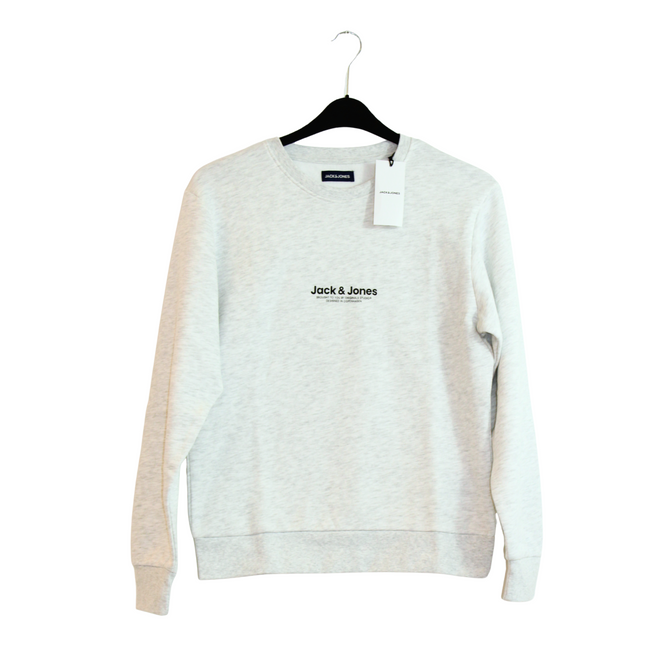 Jack&Jones Hoodie (White melange)
