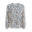 Saint Tropez Long-sleeved blouse (Cream)