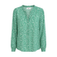 Saint Tropez Long-sleeved blouse (Green)