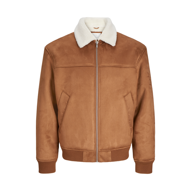 Jack&Jones Fur bomber jacket (Toffee)