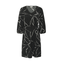 Kaffe Dress (Black graphic)