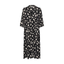 Kaffe Dress (Black white flower)