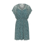 Kaffe Dress (Teal black white)
