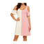 Desigual Dress (Pink white)