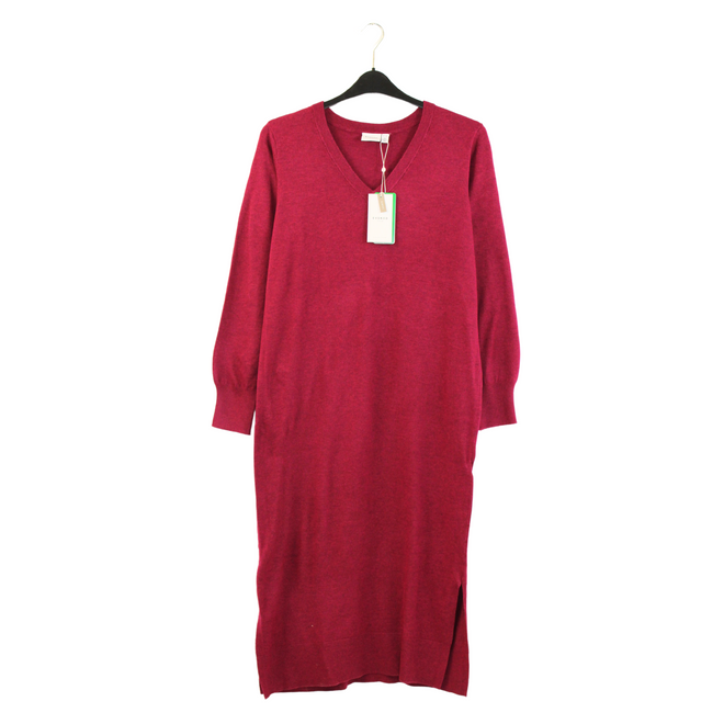 Vila Curvy Dress (Red)
