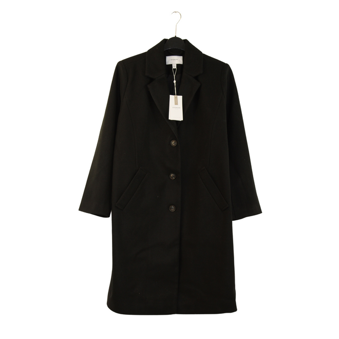 Vila Curvy Coat (Black)
