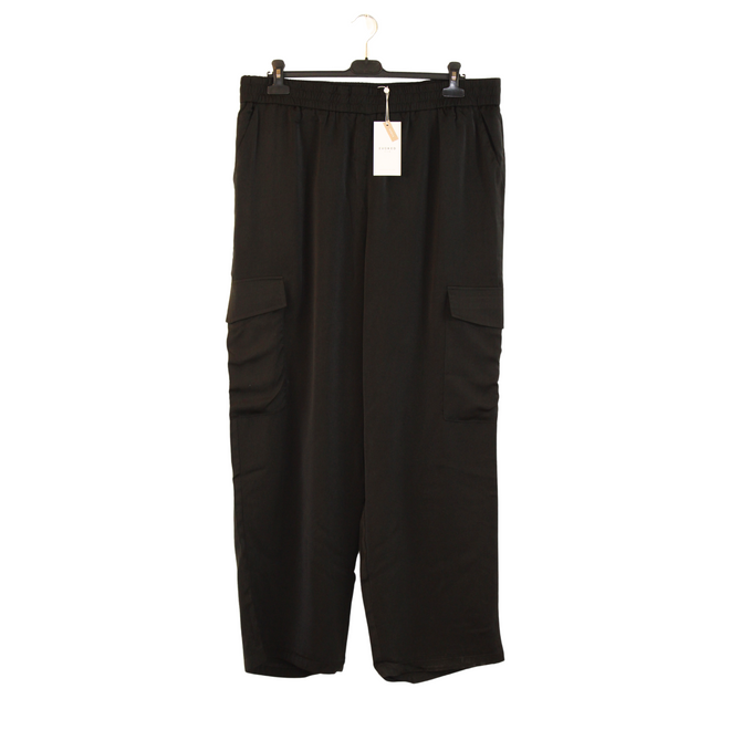 Vila Curvy Trousers (Black)