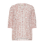 Fransa Long-sleeved blouse (Rose Print)