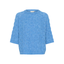 Kaffe Heavy knit (Malibu blue melange)