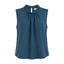 Saint Tropez Short-sleeved blouse (Dark green)