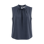 Saint Tropez Short-sleeved blouse (Grey)