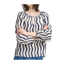 Fransa Long-sleeved blouse (Bering Sea Mix)