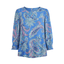 Fransa Long-sleeved blouse (Blue)