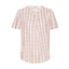 Fransa Short-sleeved blouse (Rose Art)