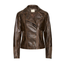 Fransa Leather Jacket (Cocoa)