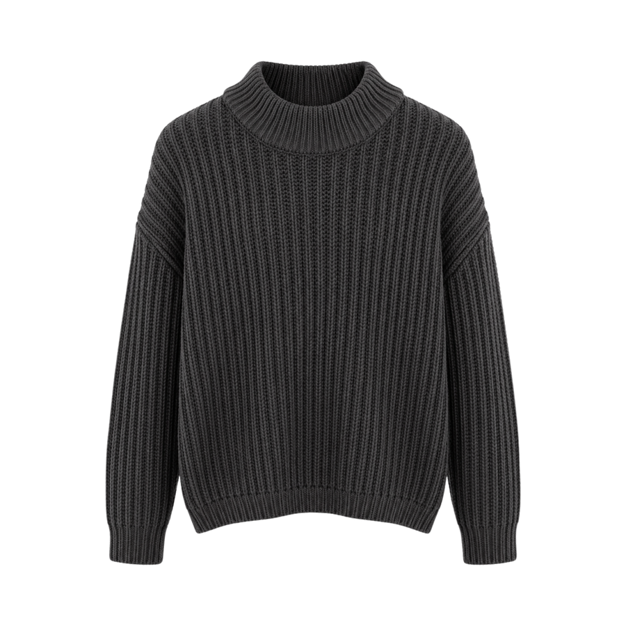 Kaffe Heavy knit (Black oyster)