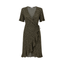 Saint Tropez Dress (Army green dot)