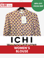 ICHI women's blouse IN SIZE RANGE