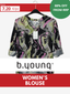 B.YOUNG women's blouse IN SIZE RANGE