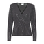 Ichi Long-sleeved blouse (Black)