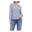 Ichi Long-sleeved blouse (Indigo)