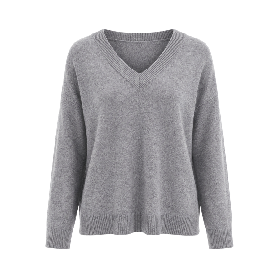 Kaffe Heavy knit (Grey melange)