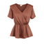 B.young Short-sleeved blouse (Chocolate)