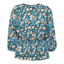 Ichi Long-sleeved blouse (Blue)