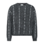 Kaffe Heavy knit (Dark grey melange)