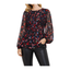 Ichi Long-sleeved blouse (Red)