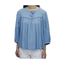 Ichi Long-sleeved blouse (Blue)