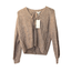OBJECT Heavy knit cardigan (Desert taupe)