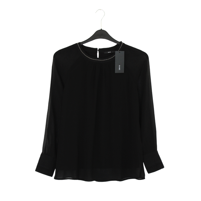 Zero Long sleeve blouse (black)