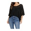 Kaffe Shortsleeved blouse (Black deep)