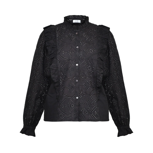 Love & Divine Long sleeve blouse (Black)