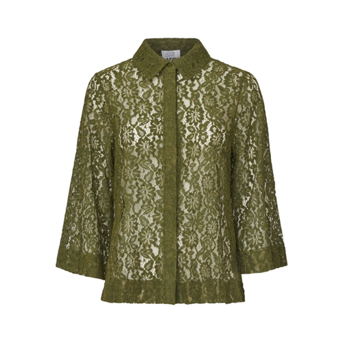 Love & Divine Long sleeve blouse (Green)
