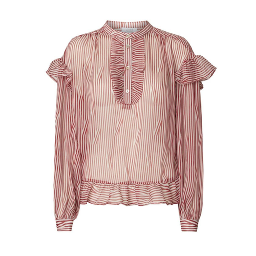 Love & Divine Long sleeve blouse (Red)