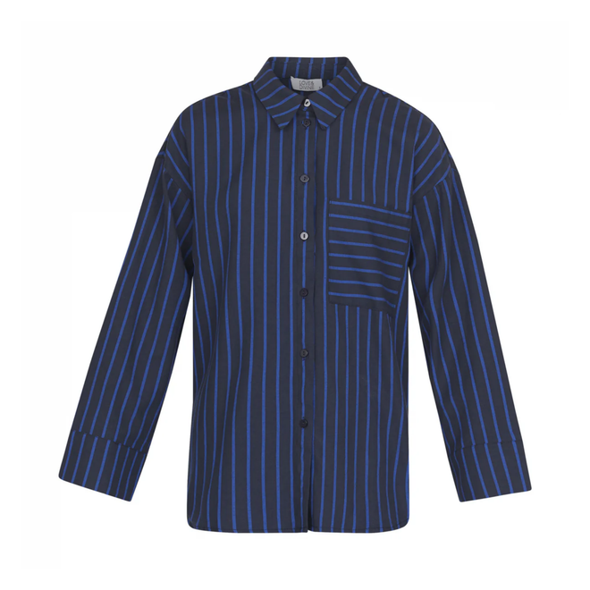 Love & Divine Long sleeve blouse (Blue)