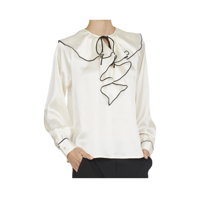 Love & Divine Long sleeve blouse (White)
