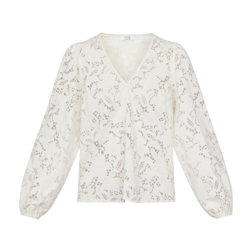 Love & Divine Long sleeve blouse (white)