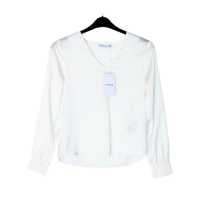Vila Long sleeve blouse (White)
