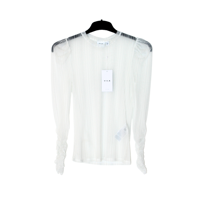 Vila Long sleeve blouse (White)