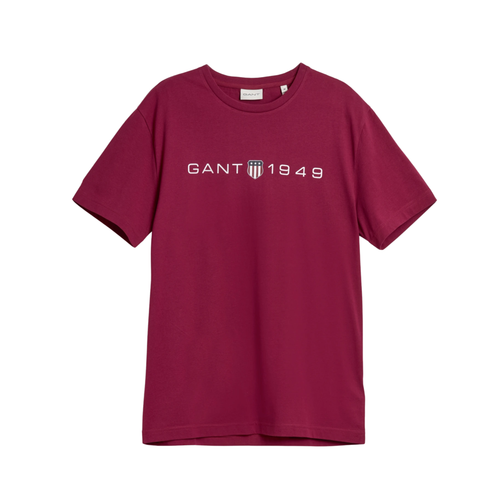 Gant Tshirt (burgundy)